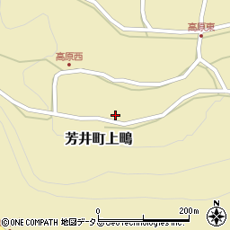 岡山県井原市芳井町上鴫1725周辺の地図