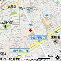 神戸北野旭屋・精肉店周辺の地図