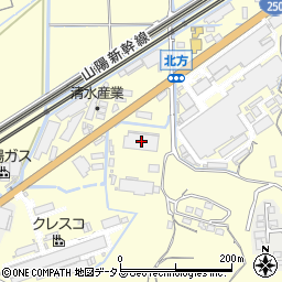 岡山県岡山市東区上道北方350周辺の地図