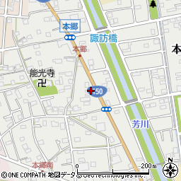 静岡県浜松市中央区本郷町809周辺の地図