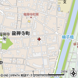 静岡県浜松市中央区龍禅寺町403周辺の地図