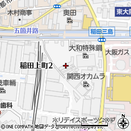 大阪昆布海産周辺の地図