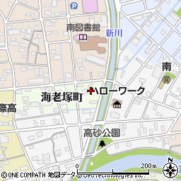 静岡県浜松市中央区海老塚町770周辺の地図