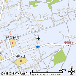 岡山県岡山市北区津高周辺の地図