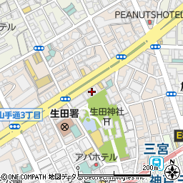 東光電気工事株式会社　神戸営業所周辺の地図