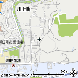 奈良県奈良市川上町59-3周辺の地図
