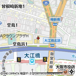 大阪ビジネスカレッジ専門学校周辺の地図