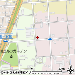 静岡県浜松市中央区金折町89周辺の地図