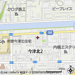 貞徳舎今津工場周辺の地図
