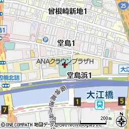 たん熊北店周辺の地図