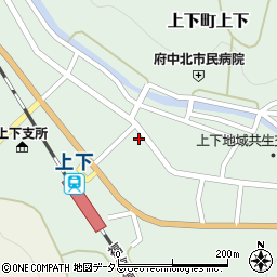 広島県府中市上下町上下884周辺の地図