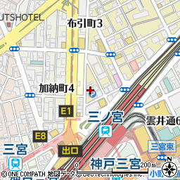 河合塾三宮現役館周辺の地図