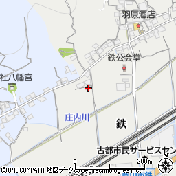 岡山県岡山市東区鉄371周辺の地図