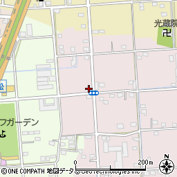 静岡県浜松市中央区金折町66周辺の地図