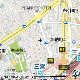 ぞうすいの店 ひよこ家 三ノ宮店周辺の地図