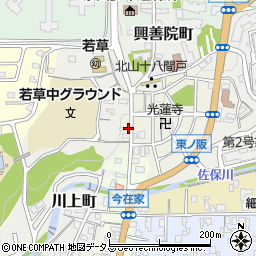 〒630-8203 奈良県奈良市東之阪町の地図