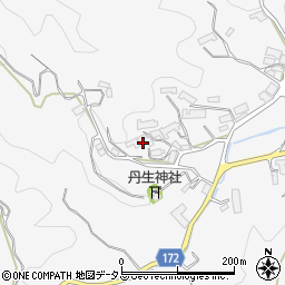 奈良県奈良市丹生町693-1周辺の地図