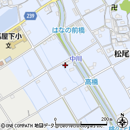 岡山県岡山市北区松尾47周辺の地図