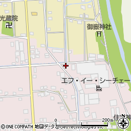 静岡県浜松市中央区金折町1033周辺の地図