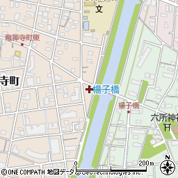 静岡県浜松市中央区龍禅寺町373周辺の地図
