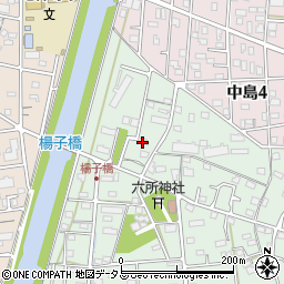 静岡県浜松市中央区楊子町1367周辺の地図