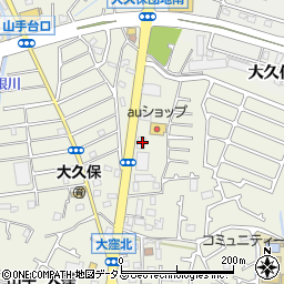 株式会社スペースギャラリー　神戸・大久保店周辺の地図