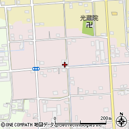 静岡県浜松市中央区金折町55周辺の地図