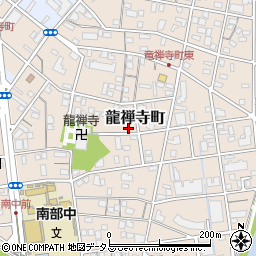 静岡県浜松市中央区龍禅寺町298周辺の地図