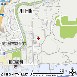 奈良県奈良市川上町60-7周辺の地図
