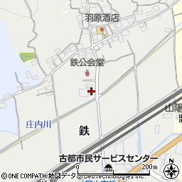 岡山県岡山市東区鉄458周辺の地図