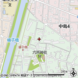 静岡県浜松市中央区楊子町1368周辺の地図