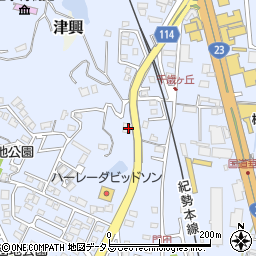 三重県津市垂水357-5周辺の地図