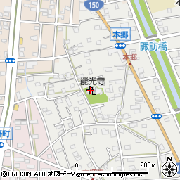 静岡県浜松市中央区本郷町137周辺の地図