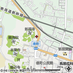 静岡県湖西市新居町新居1325周辺の地図