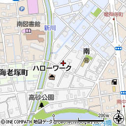 静岡県浜松市中央区浅田町84周辺の地図