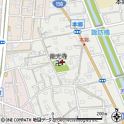 静岡県浜松市中央区本郷町136周辺の地図