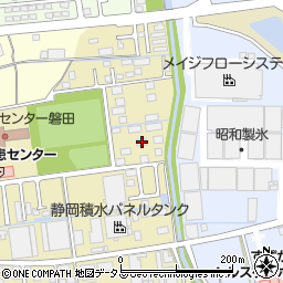 静岡県磐田市上大之郷34周辺の地図