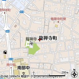 静岡県浜松市中央区龍禅寺町295周辺の地図