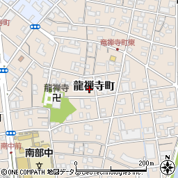 静岡県浜松市中央区龍禅寺町300周辺の地図