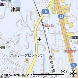 三重県津市垂水427-7周辺の地図