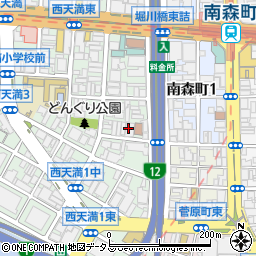 大阪ニットファッション工業協同組合周辺の地図