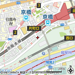 海鮮おどりや市場 京橋店周辺の地図