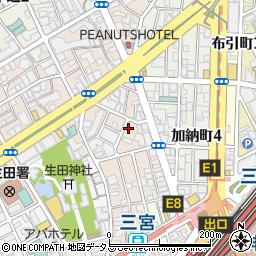 三宮中華酒場 中華バル幸周辺の地図