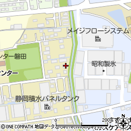 静岡県磐田市上大之郷33周辺の地図