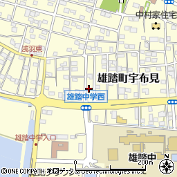 静岡県浜松市中央区雄踏町宇布見8747周辺の地図