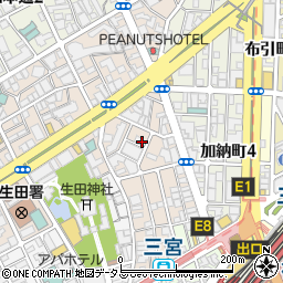 米田屋クリーニング店周辺の地図