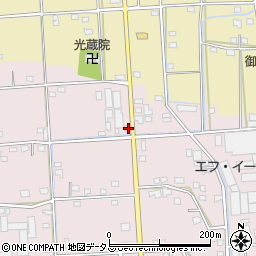 静岡県浜松市中央区金折町522周辺の地図
