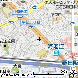 野田阪神歯科クリニック　分室周辺の地図