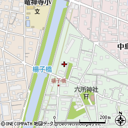 静岡県浜松市中央区楊子町1424周辺の地図