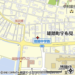 静岡県浜松市中央区雄踏町宇布見8750周辺の地図